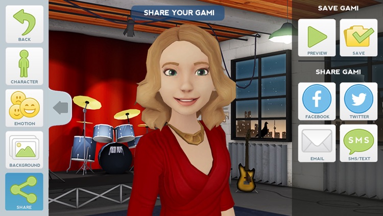 Tellagami screenshot-4