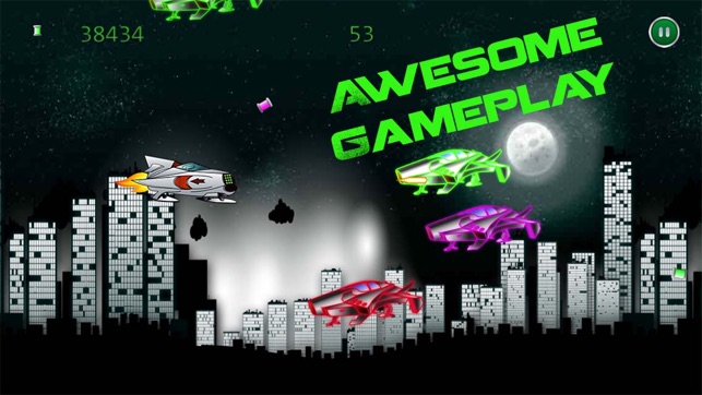 City Defender Run - Crush the Neon Alien Attack Battle Race (圖2)-速報App