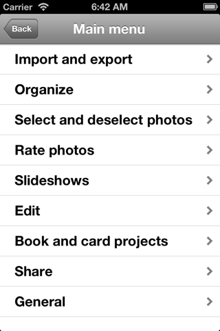 Shortcuts for iPhoto screenshot 3