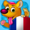 Learn French with Animalia - Interactive Talking Animals - fun educational game for kids to play and learn wild and farm animals sounds