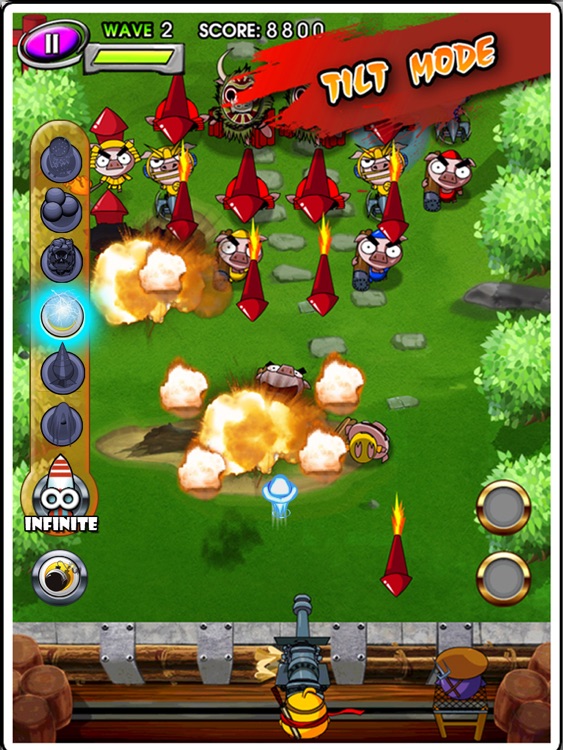 Ninja Chicken 2:Shoot'em Up HD screenshot-3