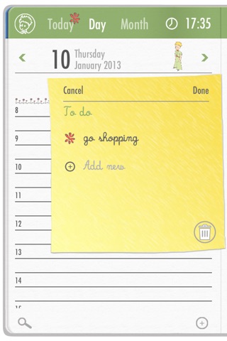 Kalender Der Kleine Prinz FREE screenshot 3