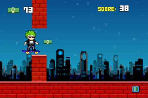 Jumpy Punk - Cyber Jack Flash ~ Future Skate screenshot 2