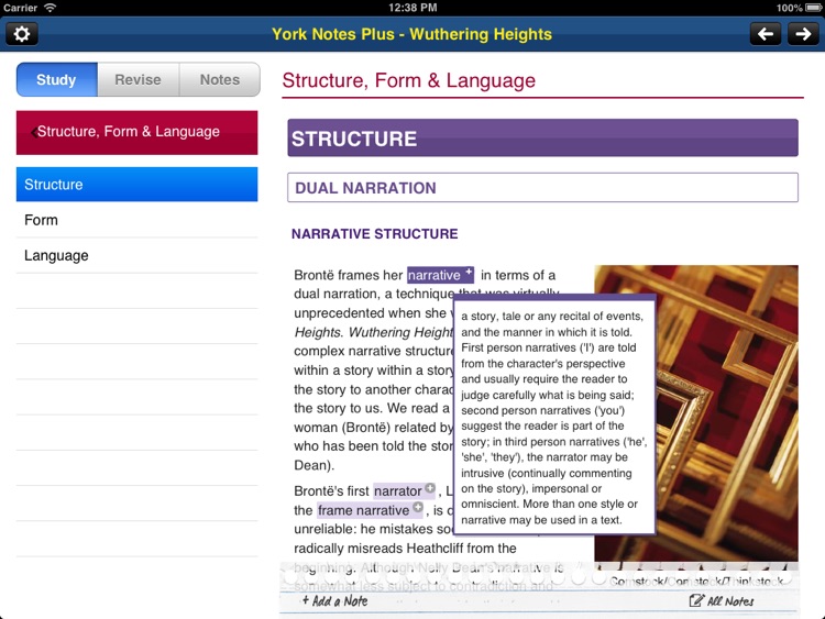 Wuthering Heights York Notes AS and A2 for iPad