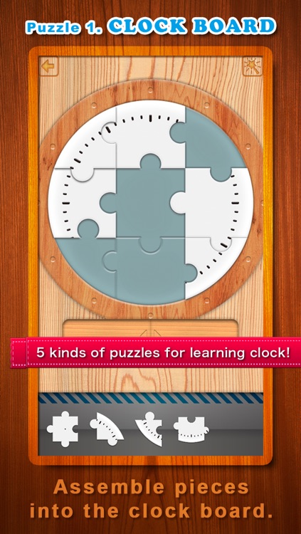 Clockwork Puzzle - Learn to Tell Time