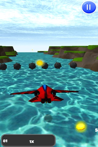 A Jet Fighter Pilot: 3D Airplane Flight Simulator - FREE Edition screenshot 4