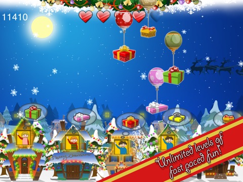 Santa's Floating Gifts HD screenshot 4