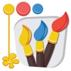 Drawing Book Free - Draw, Paint, Sketch with pencils, brush and palettes with your fingers