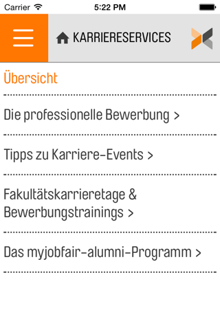 myjobfair Karriere-Tool-App screenshot 3