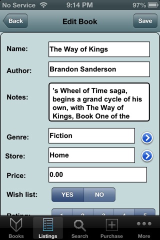 Books Organizer screenshot 2