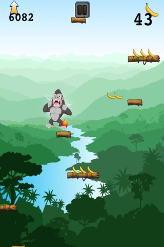 Angry Ape Escape FREE - Gorilla Jumping Rush screenshot 3