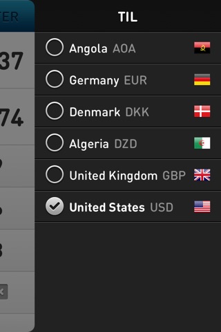 Currency converter - Moneta screenshot 2