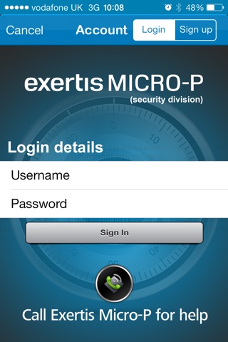 Exertis Micro-P Live Security screenshot 3