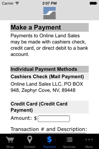 Online Land Sales screenshot 3