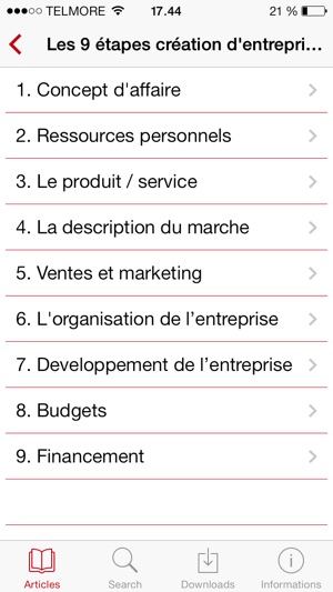 Plan d'affaires pour entreprises(圖3)-速報App