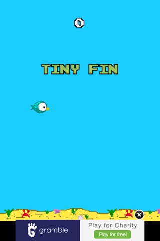 Tiny Fin - The Adventure of a Flappy Tiny Fin Fish screenshot 2