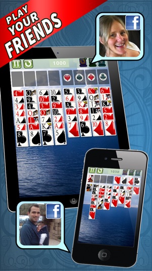 FreeCell Deluxe® Social – The Hit New Solitaire Game from Mo(圖3)-速報App