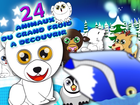 Animaux du grand froid en Puzzle - EcoloRigolo screenshot 2