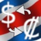 Costa Rica Currency app shows you the exchange rate of U