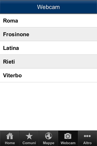 Meteo Lazio screenshot 2