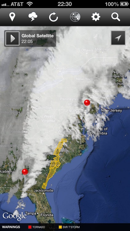 NOAA Wx Map Pro screenshot-4