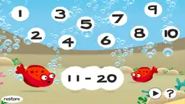 Game screenshot Ocean Counting Game for Children: Learn to count the numbers 1-20 in 7 languages apk