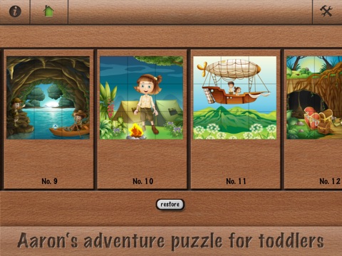 Aaron's adventure puzzle for toddlers screenshot 4