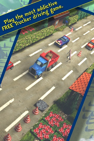 Truck on the Move: Best 3D Free Driving Challenge Game with Highway, City and Quick Cargo Delivery screenshot 2