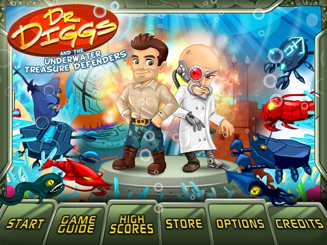 Dr. DIGGS & The Underwater Treasure Defenders(圖1)-速報App