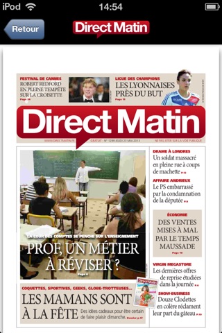 Direct Matin Kiosque screenshot 3