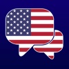 DuoSpeak American English: Interactive Conversations - learn to speak a language - vocabulary lessons and audio phrases for travel, school, business and speaking fluently