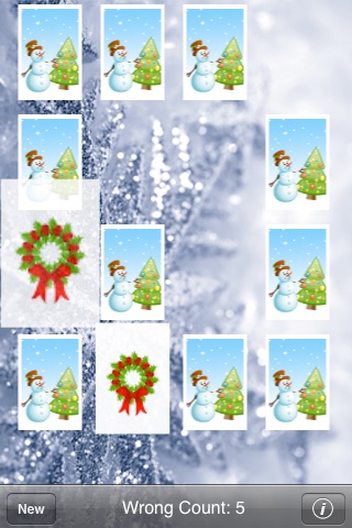 Christmas Card Match Free screenshot 4