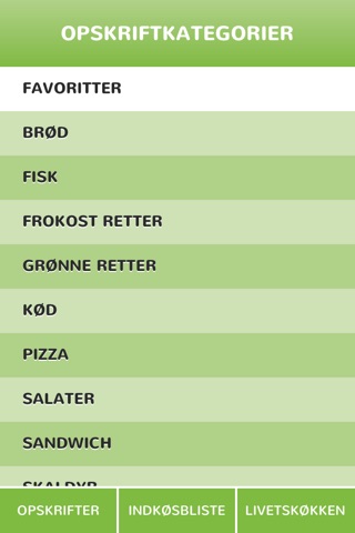 APPetitvækkeren screenshot 2