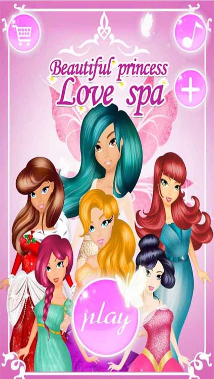 Beautiful princess love SPA