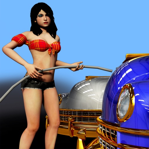 Bikini Car Wash : Cheerleader Luxury Vehicle Cleaning - Free Edition icon