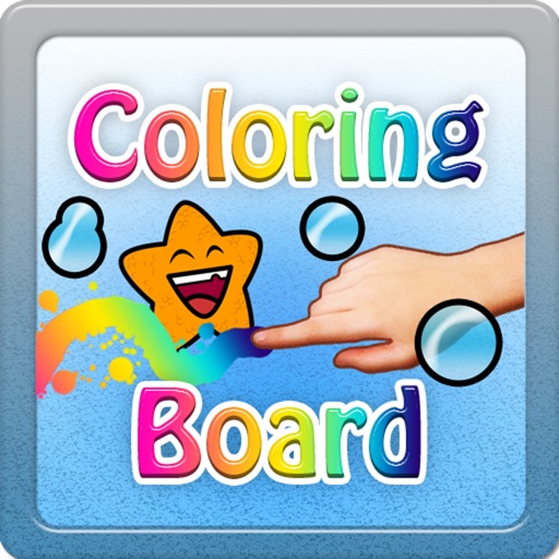 Coloring Board - Drawing for kids - Water Animals Icon