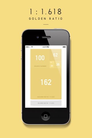 RATIO - Golden ratio & Silver ratio Calculator screenshot 3