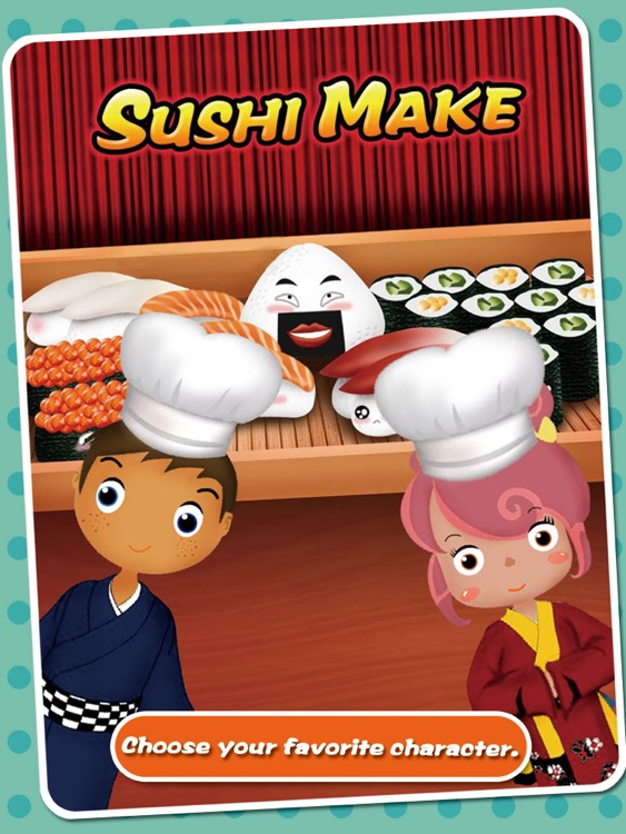 Cooking Time 2 - Sushi Make&&&Preschool kids games