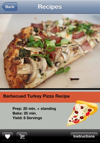 Homemade Pizza Recipes Lite screenshot 3