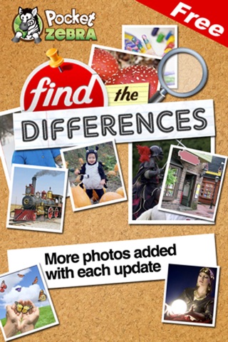 Free Find the Differences - Family Packed Puzzle Arcade & Kids Game - For iPhone screenshot 3