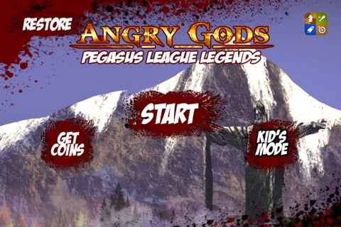 Angry Gods: Pegasus League Legends screenshot 2