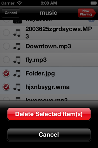 MP3 Player - (NO iTunes Sync + Lyrics Display) screenshot 3