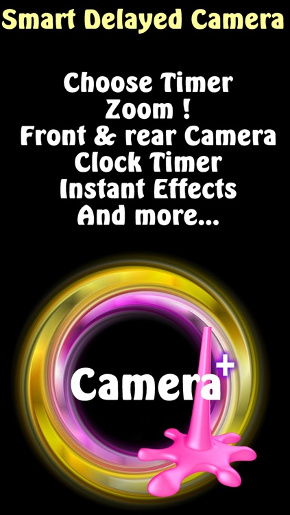 Selfie cam with self timer camera - Awesome selfie's automatic timing release plus zoom control