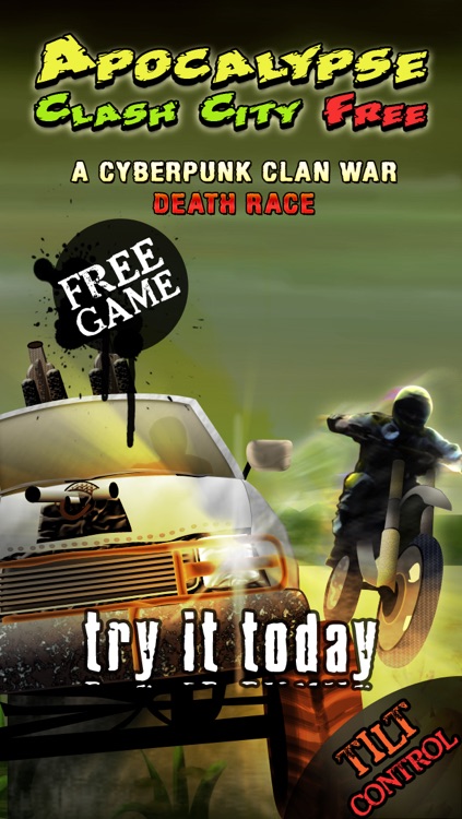 Apocalypse Clash City Free : A Cyberpunk Clan War Death Race game