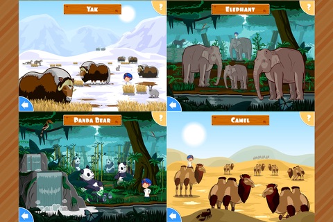 Animals of Asia - Educational screenshot 2