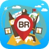 Brazil offline Travel Guide & Map. City tours: Rio De Janeiro Rude,Sao Paulo,Salvador,Brasilia