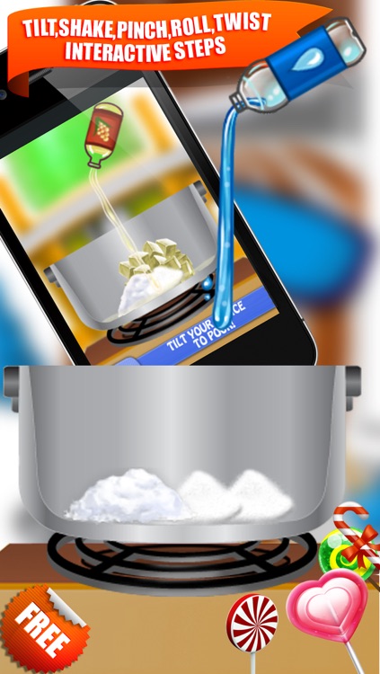 Make Candy - Sweet Interactive Saga of Fair Food Cooking and Dessert Cake Pop Maker for Kids