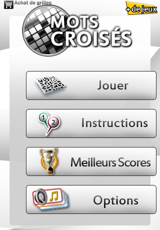 Mots Croisés screenshot1