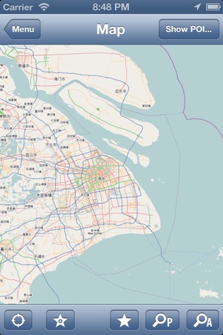 Shanghai, China Offline Map - PLACE STARS screenshot 2