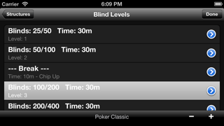 PokerTimer Professional screenshot1